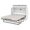 Bestar Pur 61W Full Cabinet Bed with Mattress, White 126193-000017 - alternate 8